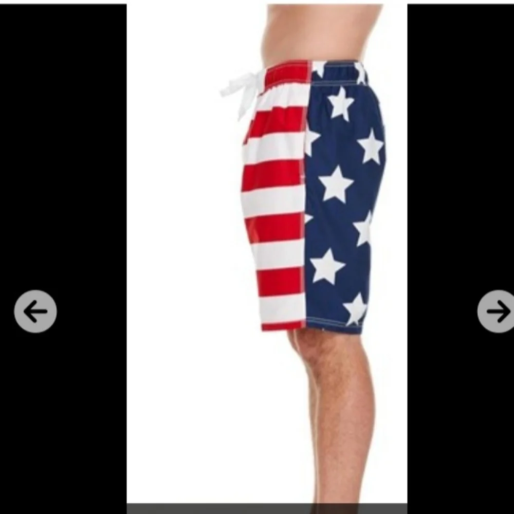 Kanu Surf‎ Swim Trunks XXL - American Flag